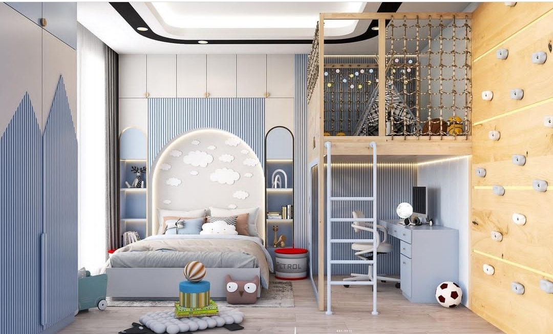 desain and build interior kamar tidur anak